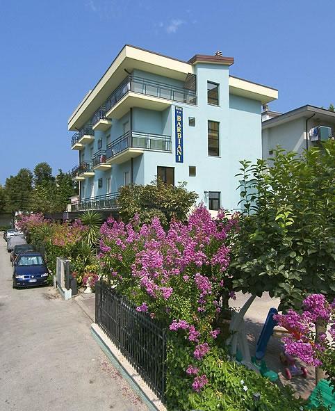 Hotel Barbiani Rimini Exterior foto