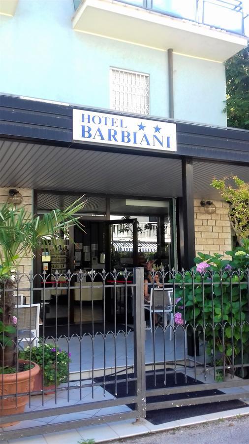 Hotel Barbiani Rimini Exterior foto